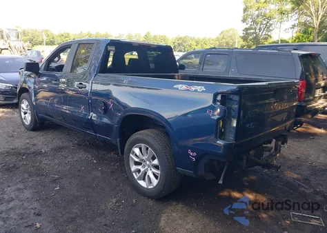 2021 Chevrolet Silverado 1500 4Wd Double Cab Standard Bed Custom from USA, damaged, VIN 1GCRYBEK8MZ309934